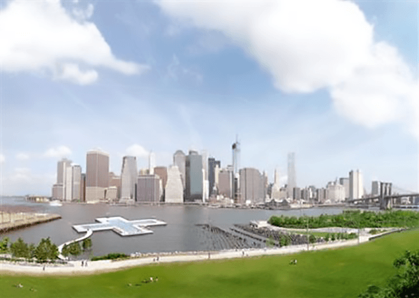photo of Splashy Plan For Pool In NY’s East River Revealed image